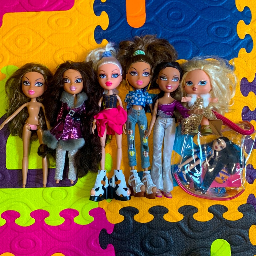BRATZ Dolls Retro Vintage Fashion Doll Y2K MGA Baby Teen Doll Variety Kawaii